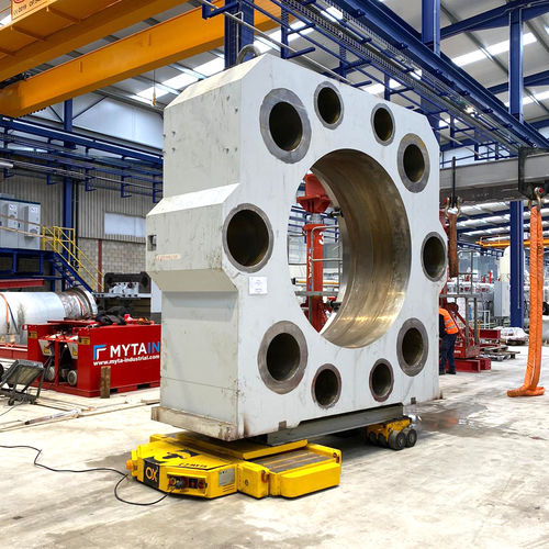 Elektrischer selbstfahrender Wagen - OX-TBC - Ox Worldwide - hydraulisch / für schwere Lasten