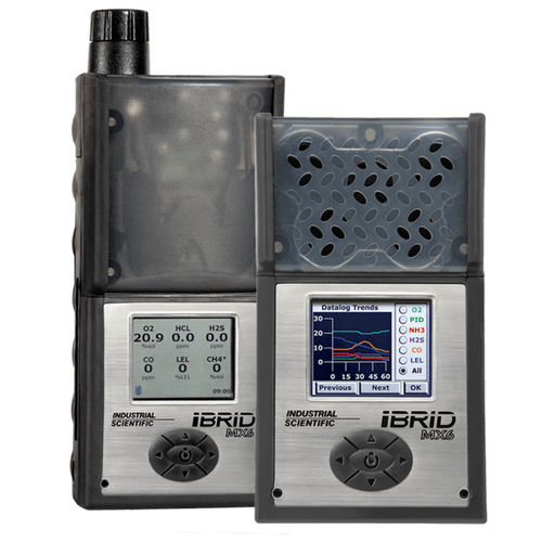 Multigas-Detektor - MX6 iBrid® - Industrial Scientific - Sauerstoff / Benzol / für brennbare Gase