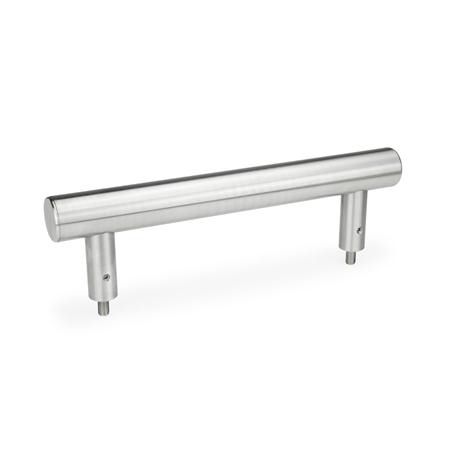 Bügelgriff - GN 666.7 - Otto Ganter GmbH & Co. KG - rohrförmig / Tür / Edelstahl