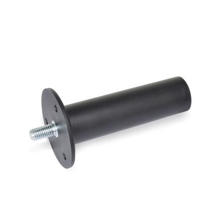 Polyamidgriff - GN 539.2 - Otto Ganter GmbH & Co. KG - glasfaserverstärkter Kunststoff / Zylinder