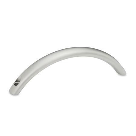 Bügelgriff - GN 565.9 - Otto Ganter GmbH & Co. KG - Tür / Edelstahl / Bogen