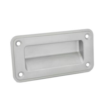 Bündiger Griff - GN 7332 - Otto Ganter GmbH & Co. KG - Edelstahl / festinstalliert