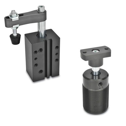 Schwenkspannvorrichtung - GN 875 / GN 876 - Otto Ganter GmbH & Co. KG - pneumatisch / für Werkstücke