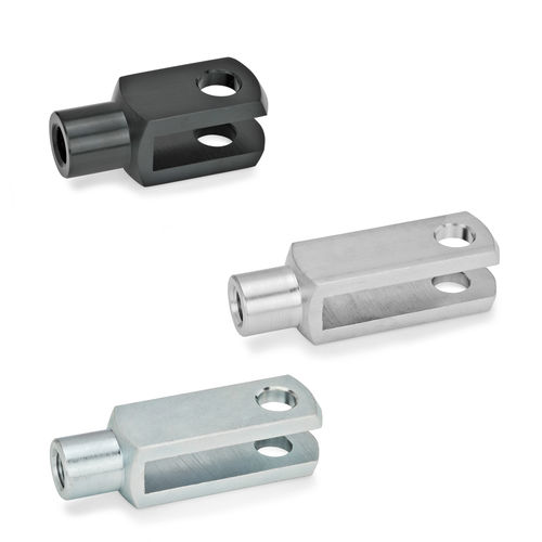 Stahl-Gabelkopf - DIN 71752 - Otto Ganter GmbH & Co. KG - Aluminium / Edelstahl