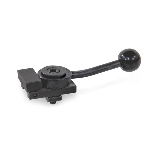 Federnder Zugspanner - GN 9190 - Otto Ganter GmbH & Co. KG - mit T-Nuten / mechanisch