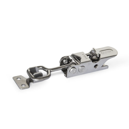Horizontaler Schnellspanner - GN 761.1 - Otto Ganter GmbH & Co. KG - mit Haken / Edelstahl / aus verzinktem Stahl