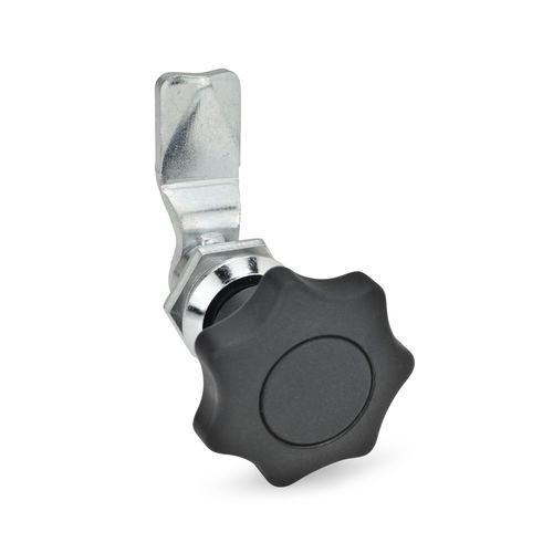 1/4-Umdrehung-Verschluss - GN 115 - Otto Ganter GmbH & Co. KG - verzinkter Stahl / mit versenkbarem Griff