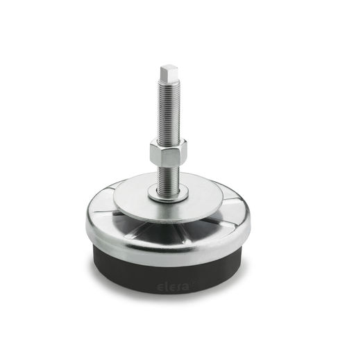 Maschinenfuß - GN 248 - Otto Ganter GmbH & Co. KG - Gummi / aus verzinktem Stahl / Antivibration