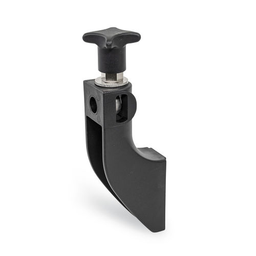 Halterung mit Seitenführung - GN 6476 - Otto Ganter GmbH & Co. KG - Kunststoff / stationär