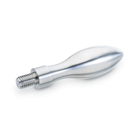 Rohrförmiger Griff - DIN 39 - Otto Ganter GmbH & Co. KG - klappbar / für Maschinen / Stahl
