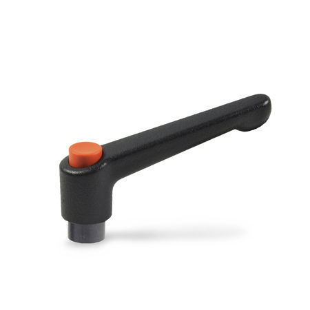 Klemmhebel mit Kunststoffgriff - GN 303 - Otto Ganter GmbH & Co. KG - mit Innengewinde / verstellbar
