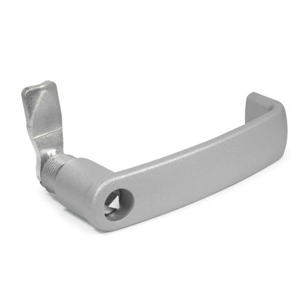 Verschluss mit Schlüssel - GN 115.7 - Otto Ganter GmbH & Co. KG - Nocken / Edelstahl / drehbar