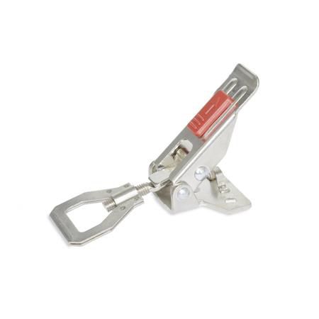Schnellspanner mit Haken - GN 831.2 - Otto Ganter GmbH & Co. KG - Edelstahl