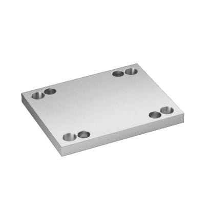 Modulare Aufspannplatte - K16/b1xl1xs1/Mat - HASCO - rechteckig