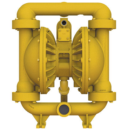 Doppelmembranpumpe - Versa-Matic - Luft / elektrisch / stationär