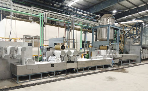 Vliesproduktionsanlage - 40TPD - BORETECH - für Zweikomponentenfasern / automatisch