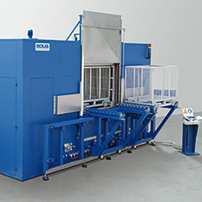 Sprühreinigungssystem - CeBeCo® TROWAMAT® - BOUS International Maschinenbau - automatisch / kompakt / Edelstahl
