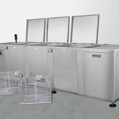 Ultraschall-Reinigungssystem - CeBeCo® - BOUS International Maschinenbau - Industrie / Edelstahl / mit Spülvorgang