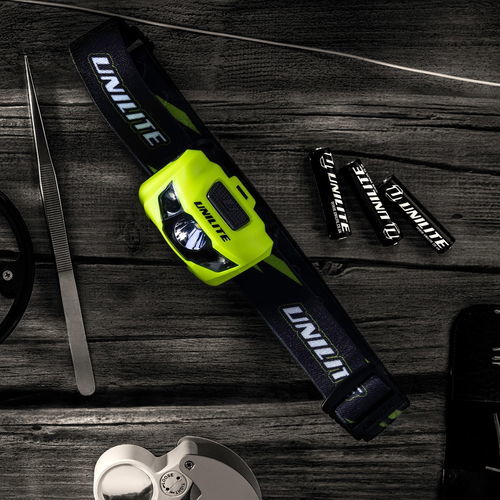 LED-Stirnlampe - PS-HDL2 - Unilite - Flash / Hochleistung / wasserbeständig