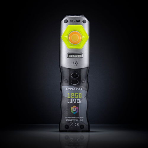 LED-Handleuchte - CRI-1250R - Unilite - wiederaufladbar / mit Batterie / kompakt