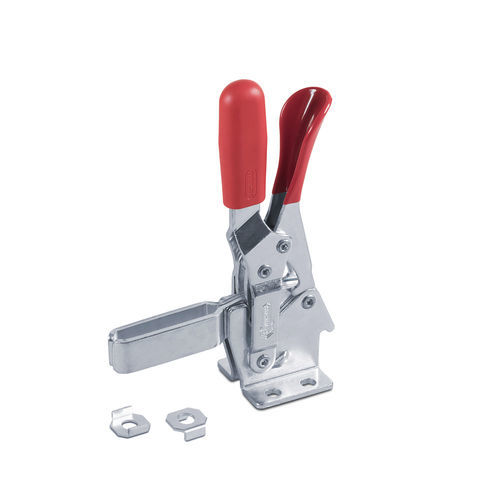 Vertikaler Schnellspanner - AL/ALX - SPEEDY BLOCK - Edelstahl / geknickter Sockel / Sicherheitsverriegelung