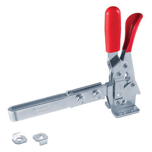 Vertikaler Schnellspanner - ELS - SPEEDY BLOCK - aus verzinktem Stahl / mit Verriegelung / geknickter Sockel