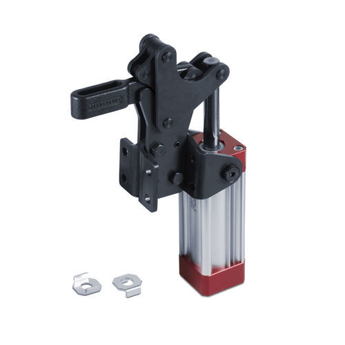 Pneumatischer Schnellspanner - LPV - SPEEDY BLOCK - vertikal / Stahl / für schwere Lasten