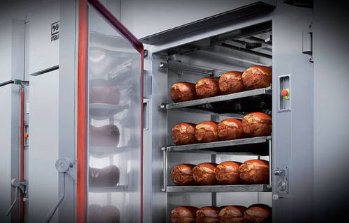 Räucher- und Kocheinheit / Fleisch - ARQ - maurer-atmos - für Wurst / für die Lebensmittelindustrie