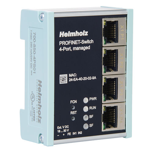 Ethernet-Switch / managed - FLEXtra FLAT - Helmholz GmbH & Co. KG - 8 Ports / 16 Ports / 4 Ports