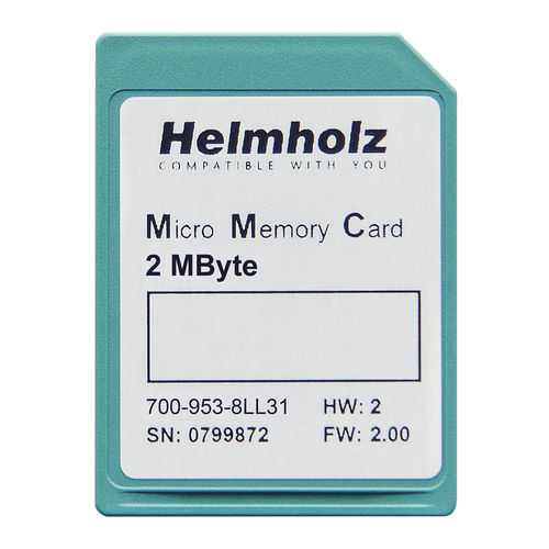 Mikrokarte Speicherkarte - 700-953-8LL31 - Helmholz GmbH & Co. KG - 2 MB / Industrie