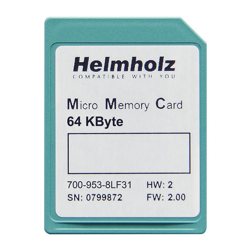 Mikrokarte Speicherkarte - 700-953-8LF31 - Helmholz GmbH & Co. KG - 64 Kb / Industrie
