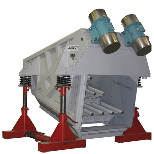 Siebmaschine für die Lebensmittelindustrie - GRIZZLY  - AViTEQ Vibrationstechnik GmbH - Vibration / für Schüttgut / schräg