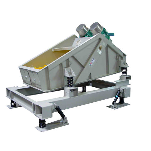 Entwässerungssiebmaschine - AViTEQ Vibrationstechnik GmbH - lineare Schwingungen / für Kunststoffgranulat / für Flüssigkeiten