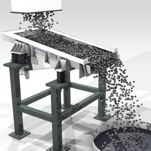 Vibrationsförderer - AViTEQ Vibrationstechnik GmbH - trogförmig / Transport / Beschickung