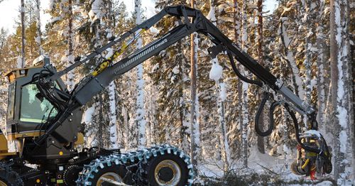 Holzladekran für Harvester - HC185 - Cranab