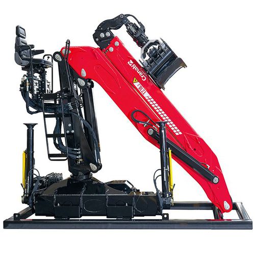 LKW-montierter Kran - TZ18  - Cranab - Teleskop / mit Gelenk / für die Recyclingindustrie