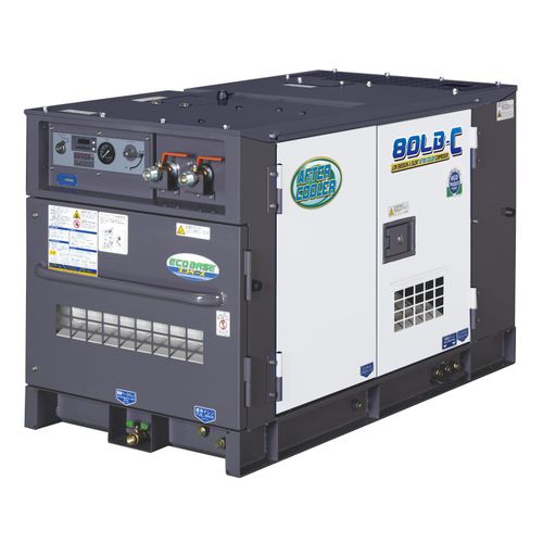 Schraubenkompressor - DIS-80LBE-C - Denyo - Luft / dieselbetrieben / tragbar