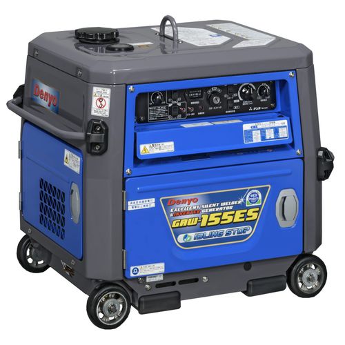 MMA-Schweißgerät - GAW-155ES - Denyo - Elektroden / einphasig / Stromaggregat