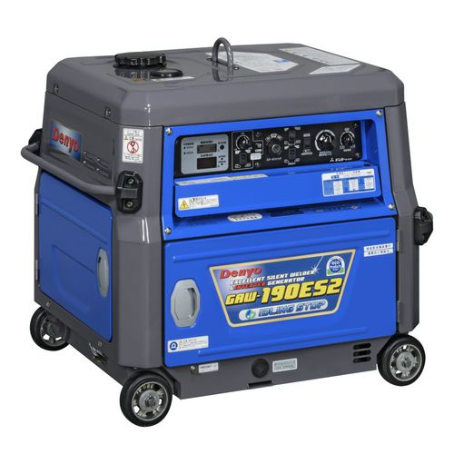MMA-Schweißgerät - GAW-190ES2 - Denyo - Elektroden / einphasig / Stromaggregat