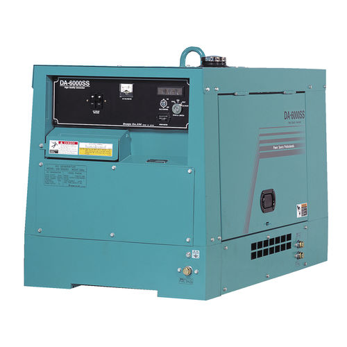 Mietstromaggregat - DA-6000SS - Denyo - Diesel / einphasig / stationär