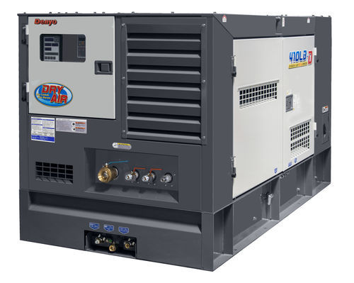 Schraubenkompressor - DAS-410LBE2-D - Denyo - Luft / Diesel / tragbar