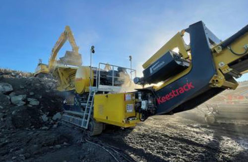Backenbrecher - B5 - keestrack - mobil / Primär / Kohle