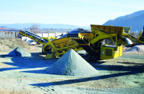 Mobile Siebmaschine - K8 - keestrack - für Schüttgut