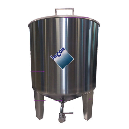 Mischtank - MTFCM series - INCON - IBC / Edelstahl / zylinderförmig
