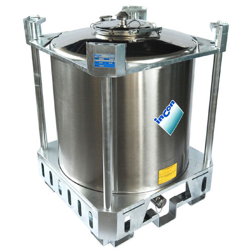 IBC-Behälter / galvanisiertem Stahl - PC series - INCON - für Lebensmittel / Chemikalien / für Pharmaprodukte