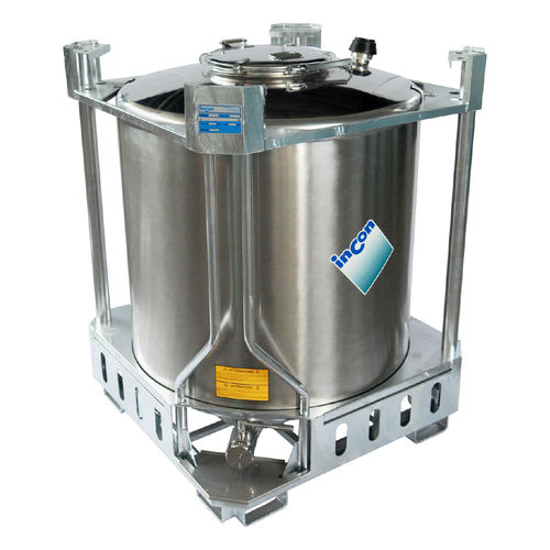 IBC-Behälter / UN - PLI series - INCON - Edelstahl / für Gefahrstoffe / Lager