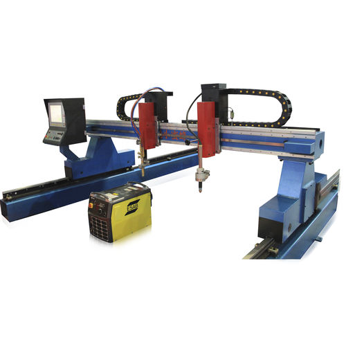 Autogenschneidkopf-Schneidemaschine - HBS-4X12X1A+1C - Dalian Honeybee CNC Equipment Co., Ltd - für Metall / CNC / servogesteuert
