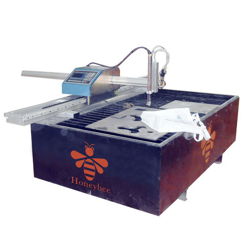 Plasmaschneidemaschine - HB2005LCD-1200x2000 - Dalian Honeybee CNC Equipment Co., Ltd - für Aluminium / für Eisen / für Stahl