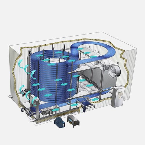 Spiral-Gefrierschrank - Tecno Pool - Prozess / Kühlung / für Lebensmittelanwendungen