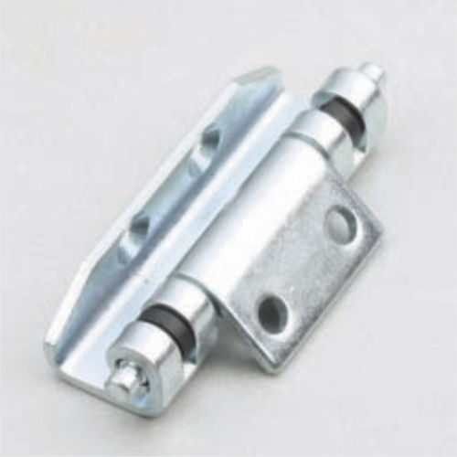 Federdruck-Scharnier - CL138 - Arihant Panel Fittings Private Limited - flacher / aus verzinktem Stahl / Einschraub